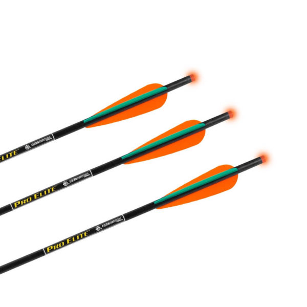 Pro Elite Carbon Crossbow Arrows w/ Omni-Brite Lighted Nocks