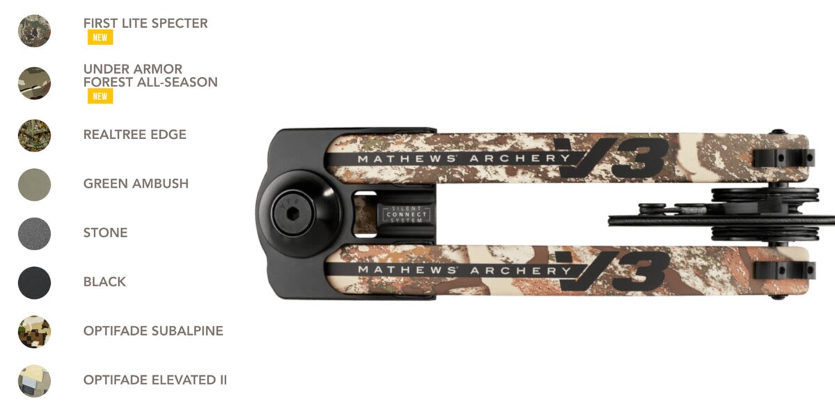 Mathews V3 Color Options