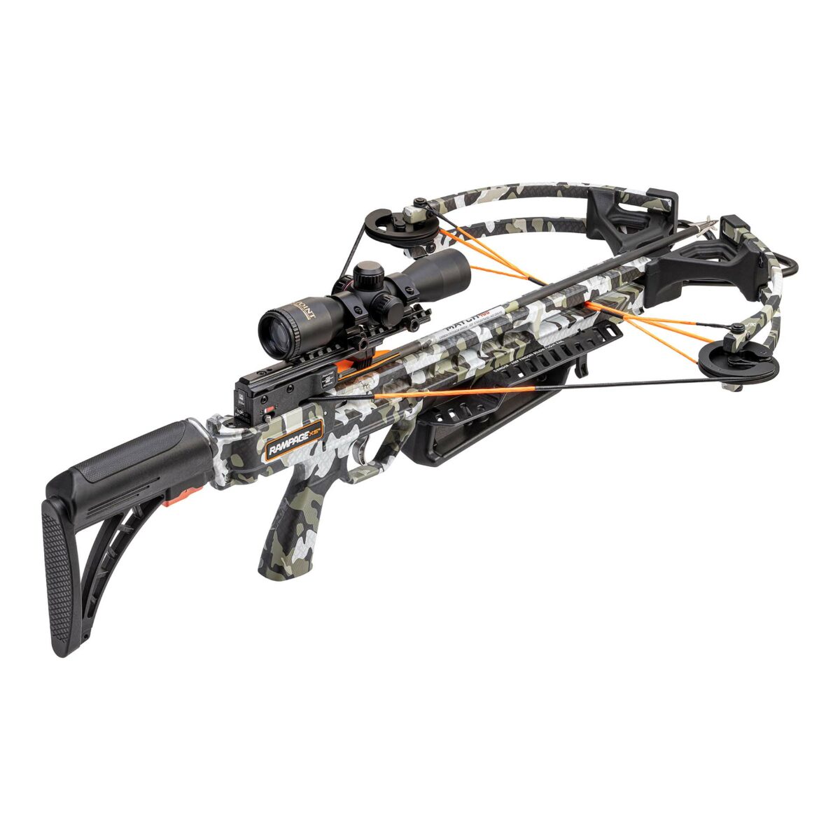 Wicked Ridge Rampage XS Crossbow with Tactical Adjustable Stock